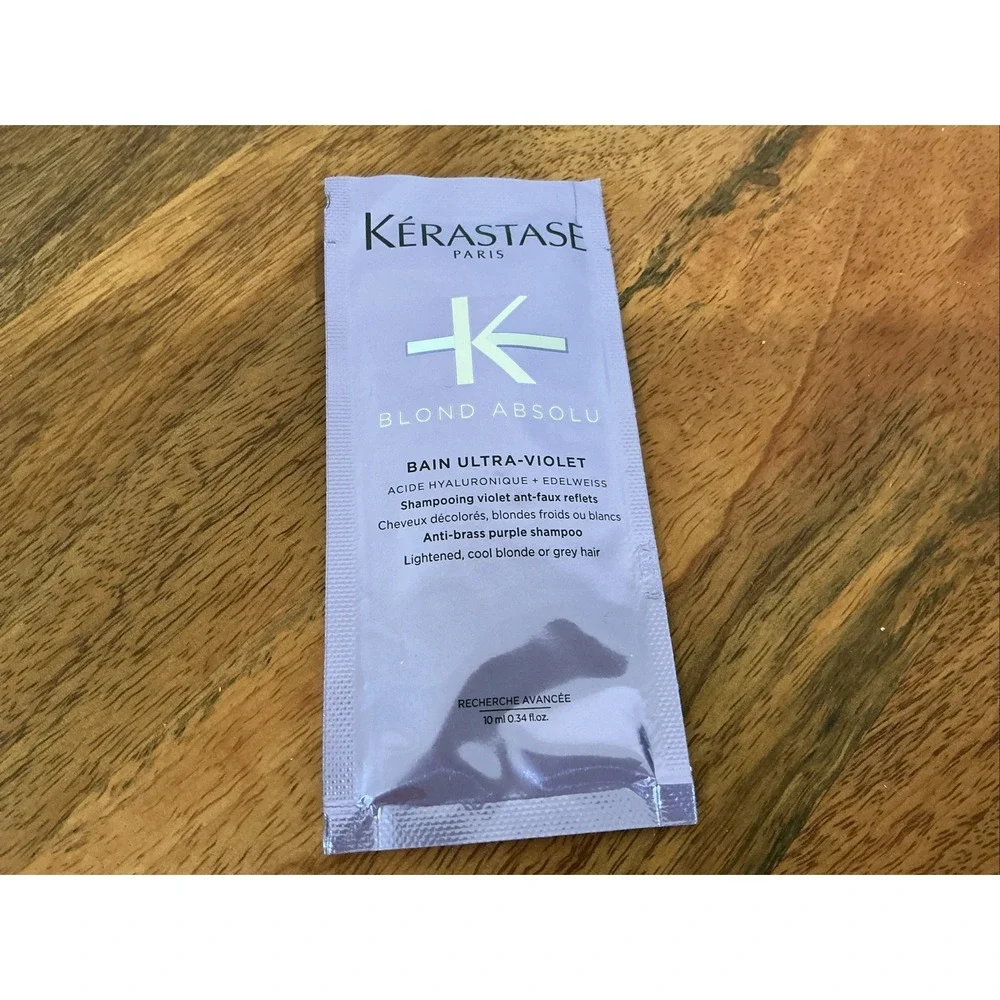 Kerastase Blond Absolu Serum Cicaflash Strengthening Oil Shampoo SAMPLE Set Of 7